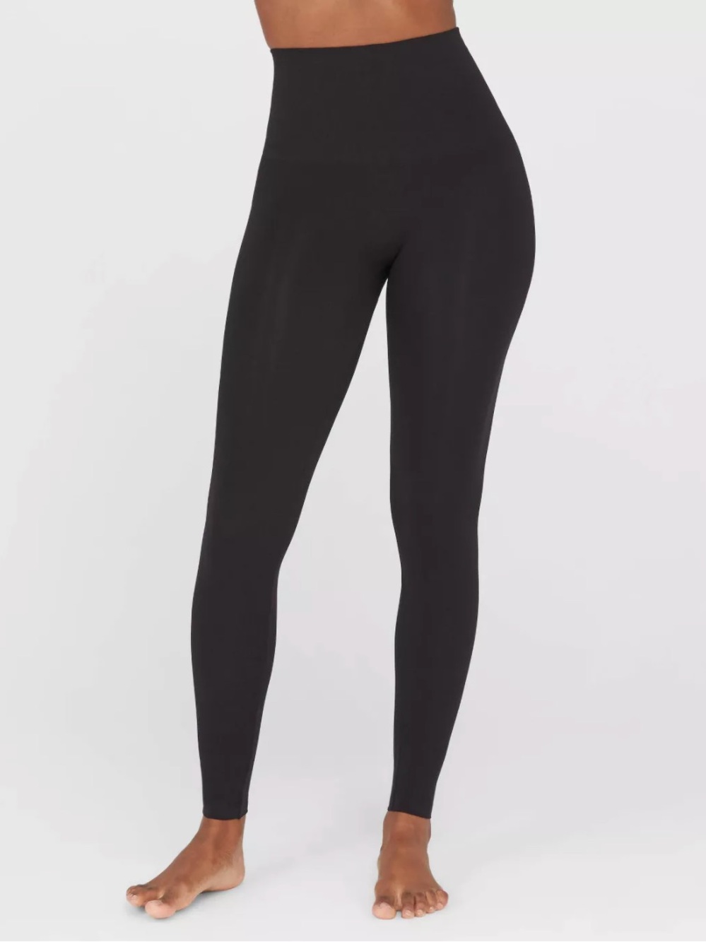 *New without Tag* Assets by Spanx Black Seamless Slimming Leggings